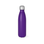 Gourde en acier inoxydable recyclé à bouchon étanche 1 L couleur violet