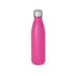 Gourde en acier inoxydable recyclé à bouchon étanche 1 L couleur fuchsia