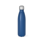 Gourde en acier inoxydable recyclé à bouchon étanche 1 L couleur bleu marine