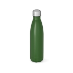 Gourde en acier inoxydable recyclé à bouchon étanche 1 L couleur vert militaire