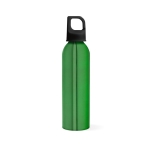 Gourde en aluminium recyclé à bouchon mousqueton 660 ml couleur vert