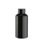 Gourde en aluminium recyclé à bouchon étanche 540 ml couleur noir