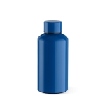 Gourde en aluminium recyclé à bouchon étanche 540 ml couleur bleu
