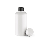 Gourde en aluminium recyclé à bouchon étanche 540 ml couleur blanc deuxième vue