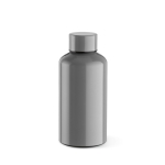 Gourde en aluminium recyclé à bouchon étanche 540 ml couleur gris