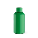 Gourde en aluminium recyclé à bouchon étanche 540 ml couleur vert