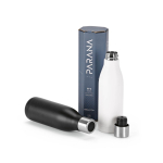 Bouteille en acier inoxydable recyclé avec bouchon à lumière ultraviolette 520ml