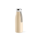 Gourde en acier inoxydable recyclé aux couleurs chaudes 380 ml couleur champagne