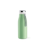 Gourde en acier inoxydable recyclé aux couleurs chaudes 380 ml couleur vert pastel
