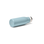 Gourde en acier inoxydable recyclé aux couleurs chaudes 380 ml couleur bleu pastel sixième vue