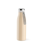 Gourde en acier inoxydable recyclé à fonction thermique 470 ml couleur champagne