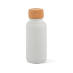Gourde en acier inoxydable recyclé à finition mate 500 ml couleur gris clair