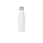 Gourde en acier inoxydable recyclé à bouchon étanche 770 ml couleur blanc