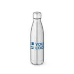 Gourde isotherme en acier inoxydable recyclé brillant 550 ml vue principale