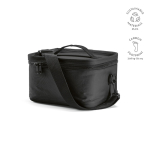 Glacière en plastique recyclé avec double poignée de transport 7.5L couleur noir