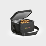 Glacière en plastique recyclé avec double poignée de transport 7.5L couleur noir