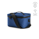 Glacière en plastique recyclé avec double poignée de transport 7.5L couleur bleu