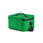 Glacière en plastique recyclé avec double poignée de transport 7.5L couleur vert deuxième vue