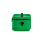 Glacière en plastique recyclé avec double poignée de transport 7.5L couleur vert quatrième vue