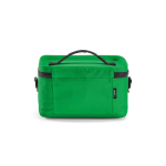 Glacière en plastique recyclé avec double poignée de transport 7.5L couleur vert vue arrière