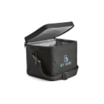 Glacière isotherme en plastique recyclé à large ouverture 10L couleur noir