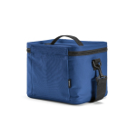 Glacière isotherme en plastique recyclé à large ouverture 10L couleur bleu deuxième vue