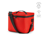Glacière isotherme en plastique recyclé à large ouverture 10L couleur rouge