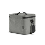 Glacière isotherme en plastique recyclé à large ouverture 10L couleur gris deuxième vue