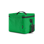 Glacière isotherme en plastique recyclé à large ouverture 10L couleur vert deuxième vue
