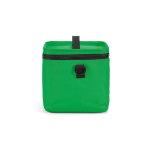 Glacière isotherme en plastique recyclé à large ouverture 10L couleur vert troisième vue