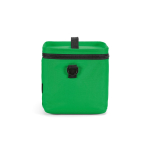 Glacière isotherme en plastique recyclé à large ouverture 10L couleur vert quatrième vue