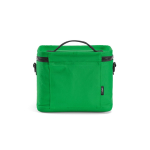 Glacière isotherme en plastique recyclé à large ouverture 10L couleur vert vue arrière