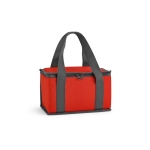 Sac glacière isotherme en RPET 600D à 2 anses et capacité de 5L couleur rouge