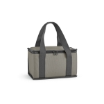 Sac glacière isotherme en RPET 600D à 2 anses et capacité de 5L couleur gris