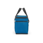 Sac glacière isotherme en RPET à 2 compartiments et capacité de 10L couleur bleu roi troisième vue