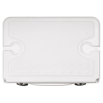 Glacière isotherme à double paroi en plastique recyclé 35L couleur blanc vue détaillée
