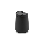 Gobelet thermos en acier inoxydable recyclé à couvercle étanche 350 ml couleur noir deuxième vue