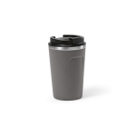 Gobelet isotherme durable en acier inoxydable recyclé 400 ml couleur gris
