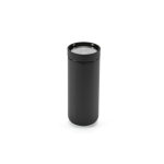 Gobelet de voyage à double paroi en acier inoxydable recyclé 340ml couleur noir deuxième vue