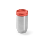 Mug isotherme de voyage en acier inoxydable recyclé 320 ml couleur saumon