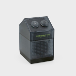 Batterie externe 3 en 1 de 5 000 mAh avec écouteurs et haut-parleur 5W couleur noir