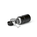 Bocal alimentaire en acier recyclé avec cuillère pliable 740ml couleur noir sixième vue