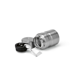 Bocal alimentaire en acier recyclé à double paroi 500ml couleur argenté quatrième vue