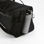Sac de sport imperméable en plastique écologique avec poche cachée 50L couleur noir quatrième vue