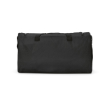 Sac de sport imperméable en plastique écologique avec poche cachée 50L couleur noir vue arrière