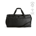 Sac de sport imperméable en plastique écologique avec poche cachée 50L couleur noir