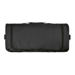 Sac de sport imperméable en plastique écologique avec poche cachée 50L couleur noir deuxième vue