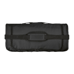Sac de sport imperméable en plastique écologique avec poche cachée 50L couleur noir vue supérieure