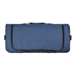 Sac de sport imperméable en plastique écologique avec poche cachée 50L couleur bleu deuxième vue detaillée