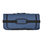 Sac de sport imperméable en plastique écologique avec poche cachée 50L couleur bleu vue détaillée